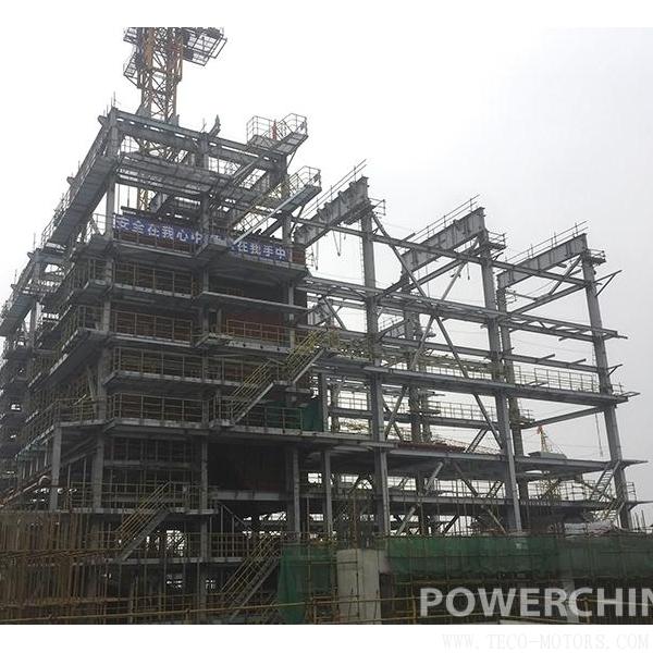 【電廠】德陽垃圾電站項目兩臺鍋爐鋼結(jié)構(gòu)吊裝任務(wù)基本完成