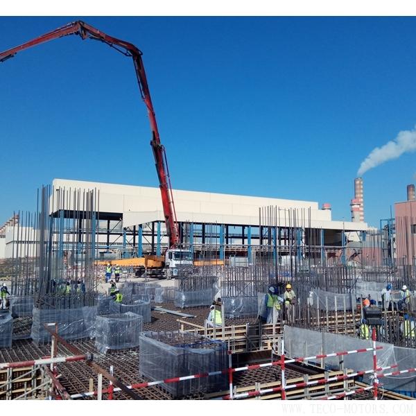 【電廠】科威特阿祖南余熱循環(huán)電站（262MW）項目汽機基礎(chǔ)順利澆筑完成