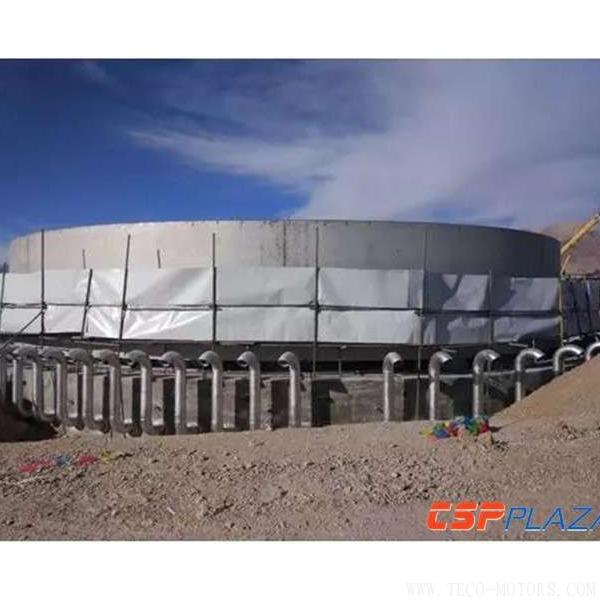 【電廠】中控太陽能德令哈50MW塔式熔鹽光熱發(fā)電項目正式復工 行業(yè)資訊 第4張 【電廠】中控太陽能德令哈50MW塔式熔鹽光熱發(fā)電項目正式復工 - TECO東元電機 | 變頻器·伺服電機·減速機·電機解決方案