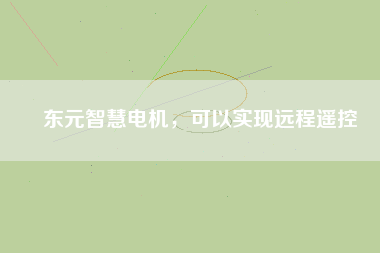 東元智慧電機(jī)，可以實(shí)現(xiàn)遠(yuǎn)程遙控